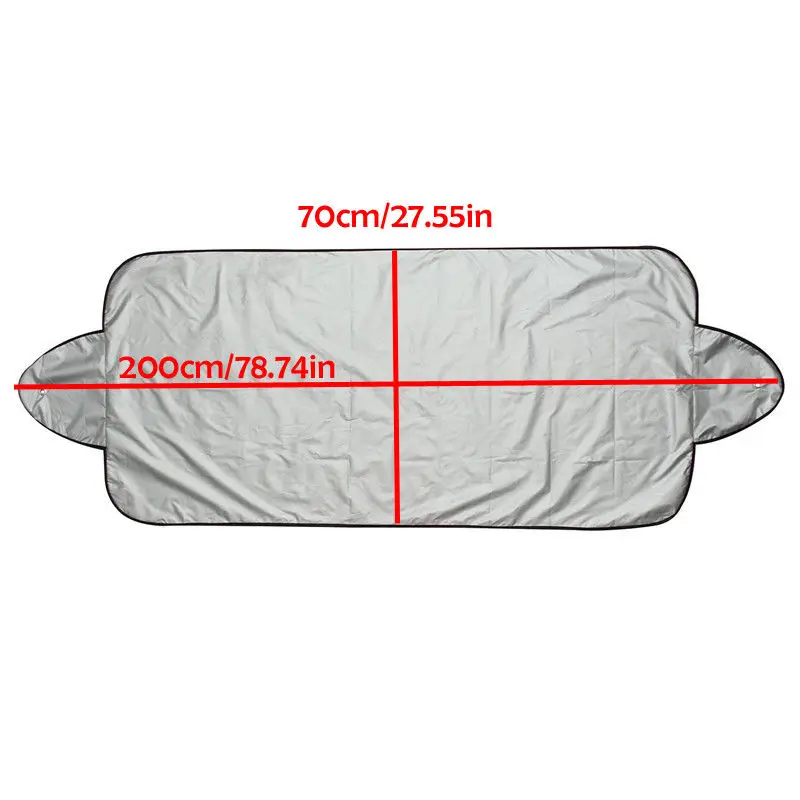 150*70 см авто лобовое стекло зимние чехлы от снега магнитный водонепроницаемый автомобиль пыль снег мороз солнцезащитный козырек чехлы