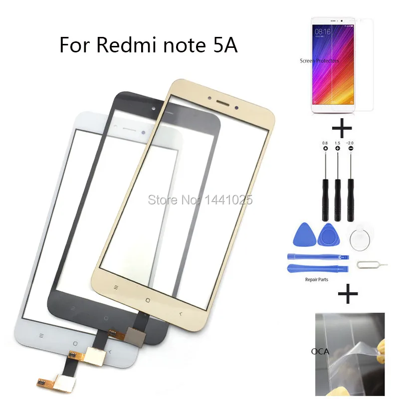 

For Xiaomi Redmi Note 5A Touch Screen Digitizer Glass Original Replacement Parts For Xiaomi Redmi Note 5A Touch Screen TP