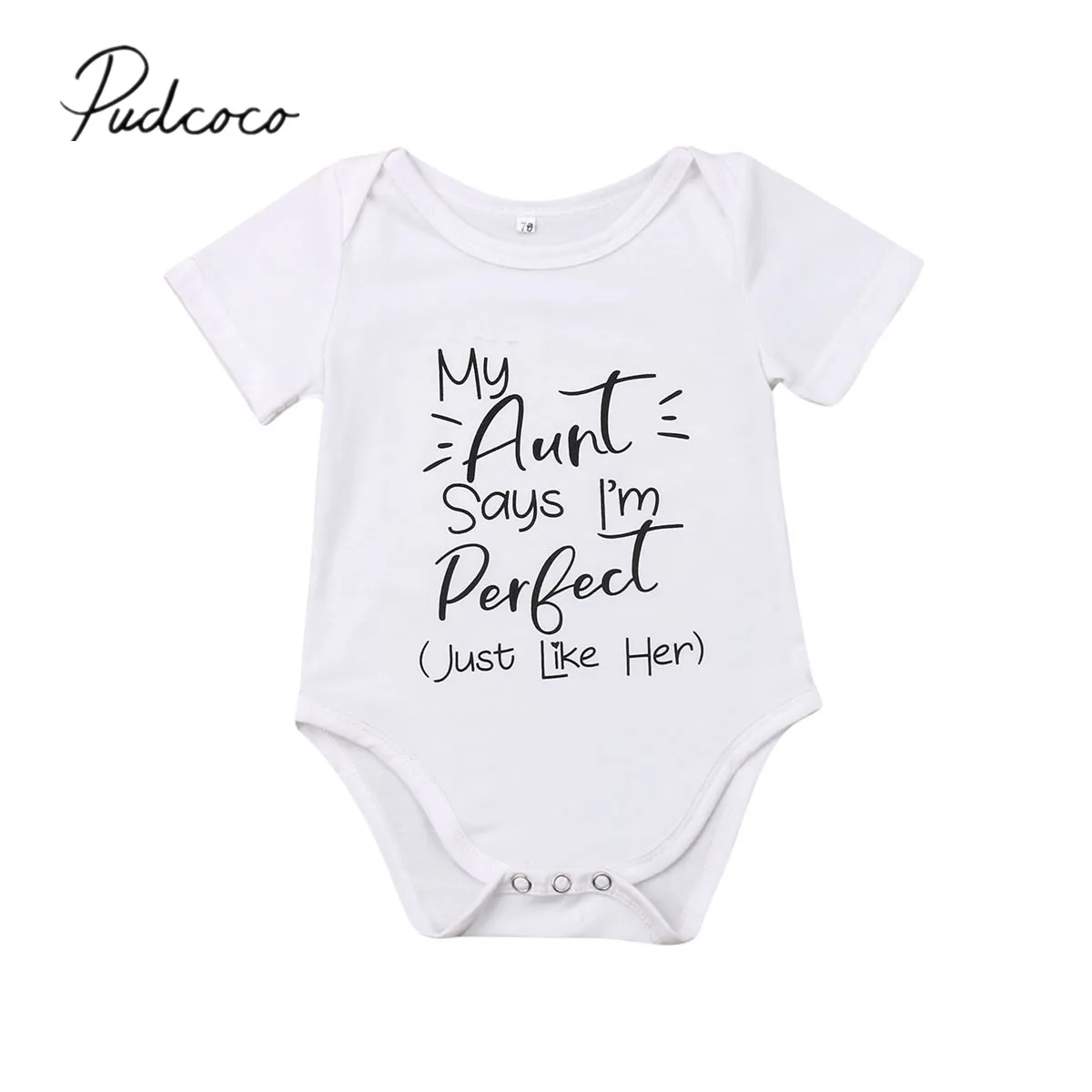 2019 Baby Summer Clothing Newborn Baby Boy Girl Unisex Bodysuit Short