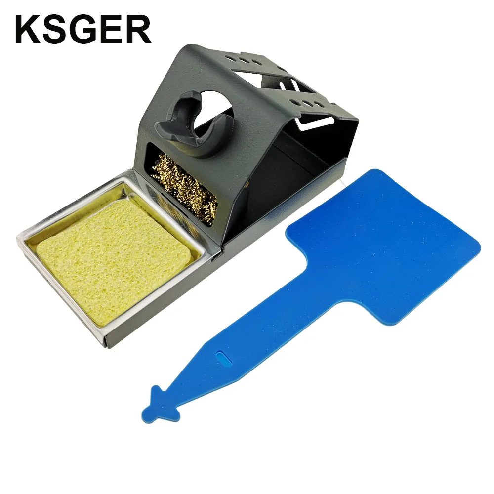 KSGER DIY T12 держатель из цинкового сплава паяльник FX9501 ручка рамка OLED станция