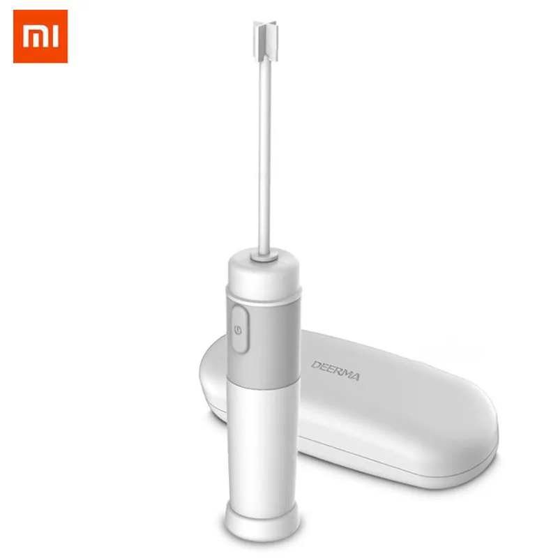 

XIAOMI Deerma-JB01 Milk Drink Coffee Whisk Mixer Electric Egg Beater Frother Foamer Stirrer Practical Kitchen Cooking Tool