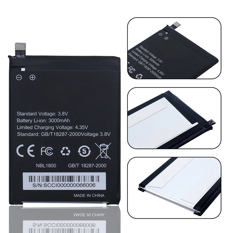 Ocolor для HOMTOM ZOJI Z7 батарея 3000 mAh Мобильный телефон замена аксессуар аккумуляторы с