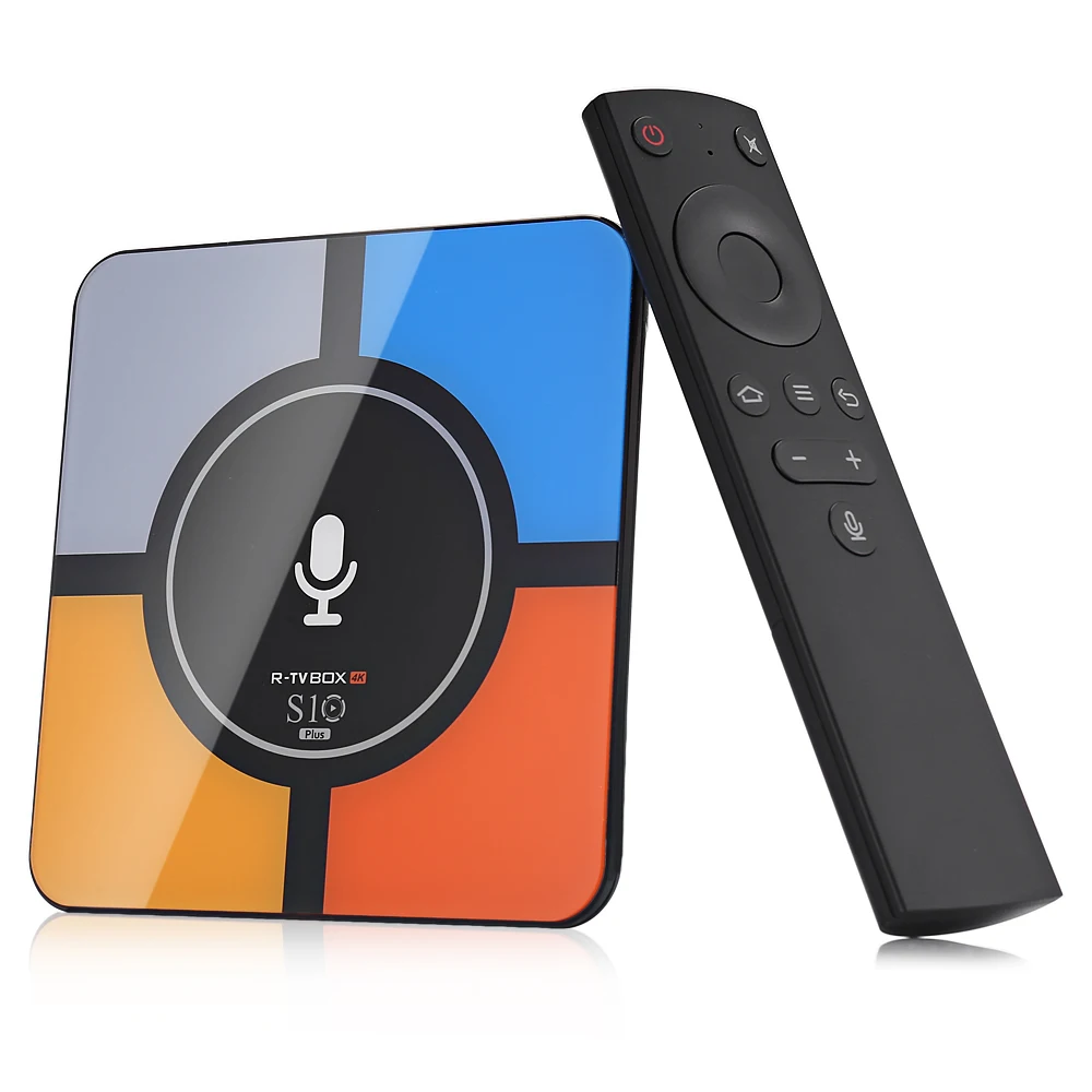 

Voice Search 4K H.265 Media Player Android 7.1 4GB RAM 32GB ROM USB3.0Smart TV BOX Support Wireless Charging for Mobile Phone