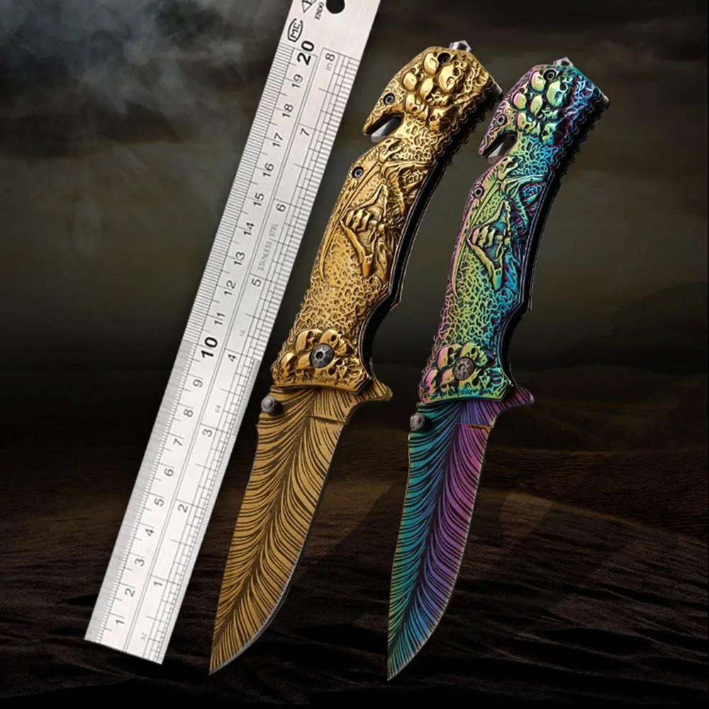Сова OD074 складной нож для улицы 3Cr13 сталь BladeOutdoor Кемпинг Складной из нержавеющей