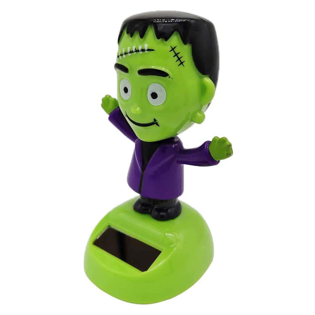 На солнечных батареях Bobbing Evil Man Figure Model Fun Solar Science Toy Bobbleheads Домашний Настольный