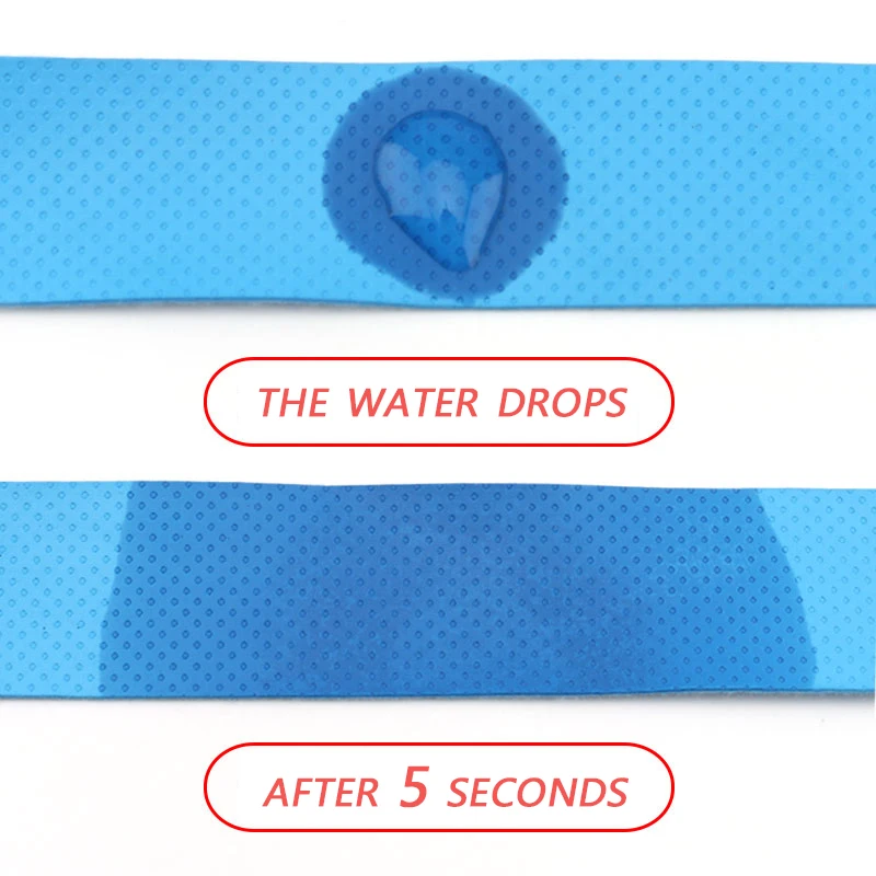 Bobing 1pcs Breathable Fishing Rod Overwraps Cover Tape Knopper Wrap Sweat Absorbing Belt Anti-slip Fishing Rods Accessories