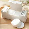60pcs Remover Pads Three Layer Lightweight Practical Smooth Soft Round Chemical Free Cotton Pads for Makeup Women 1