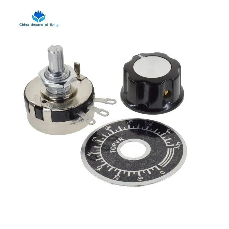 TZT WTH118 DIY Kit Parts 2W 1A потенциометр 1K 2 K 4 7 10K 22K 47K 100K 470K 1M|Потенциометры| |