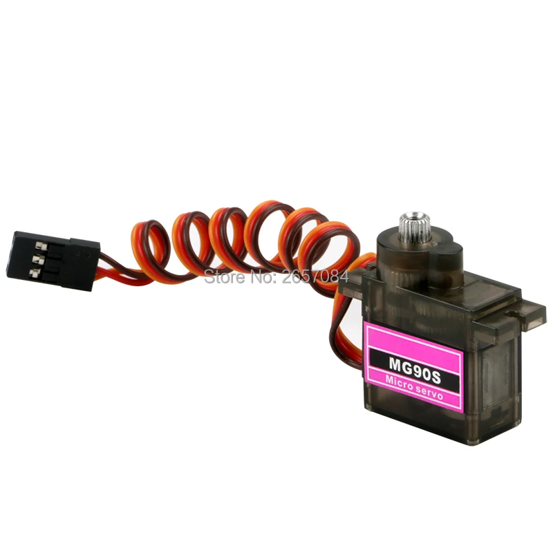 10pcs/lot MG90S mg90s Metal gear Digital 14g mini Servo For Rc <br />Helicopter Plane Boat Car Model is special-in Parts