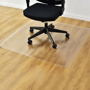 

PVC Rectangle Matte Floor Protection Mat Chair Mat Transparent US Warehouse Directly Shipping 7-10 Days Delivery