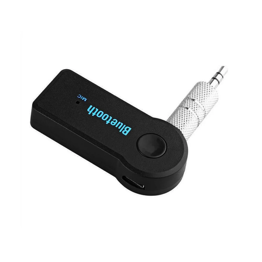 Mayitr Mini 3.5MM AUX Audio MP3 Music Bluetooth Receiver Car Kit Wireless Handsfree Speaker Headphone Adapter For All Cars