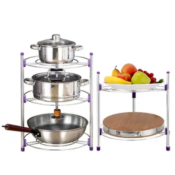 

Multi-use 2/3 layer Stainless Steel Shelf Cutlery Dish Rack Kitchen Dish Storage Rack Knife Holder Multi-layer Rack