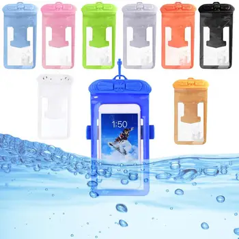 

IPX8 Waterproof Phone Case Bag Waterproof Dry Bag For Cell Phone Smartphone With Arm Strap For IPhone6p 7P For Samsung Galaxys