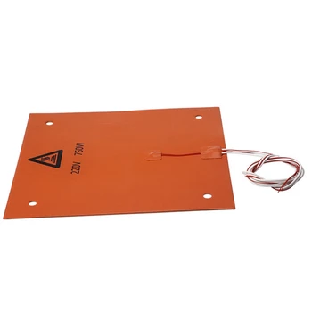 

750w 220v 310*310mm Silicone Heated Bed Heating Pad for CR-10 3D Printer