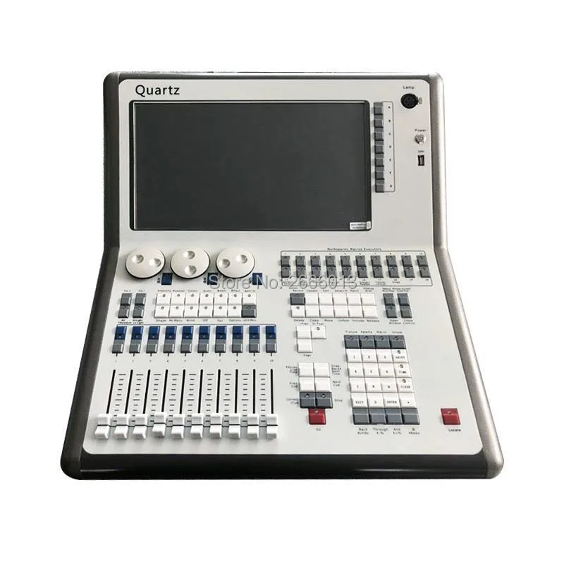 

Newest Titan 11.1 System Quartz Console DMX512 Stage Lighting Controller For Stage Disco Lighting DJ Equipments With Flight case