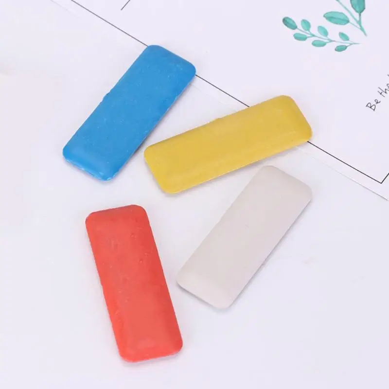 

4pcs Colorful Erasable Tailors Chalk Fabric Patchwork Marker Clothing Pattern DIY Sewing Tool Needlework Accessories