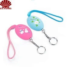 Портативный 120db Self персональный защитный звуковой сигнал аварийный персональный батарейки для будильников встроенный, чтобы помочь отпугнуть модное украшение