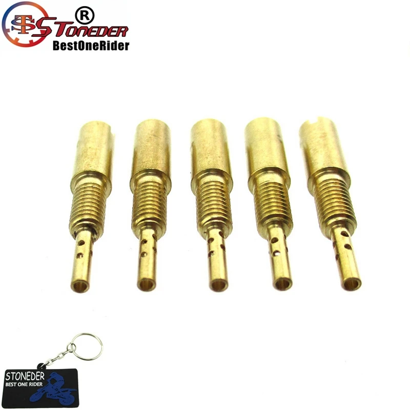 Stoneder Atv Carburetor Pilot Jet 15 17.5 20 22.5 25 For Mikuni Tm40 Arctic Cat Polaris Skidoo