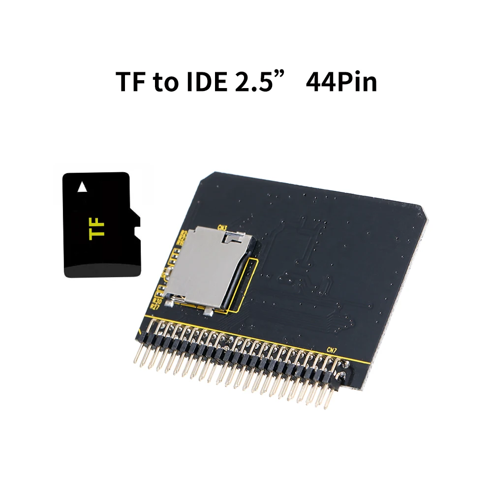 Micro SD to 2.5in 44pin IDE Adapter Card TF Card to IDE for Laptop TF