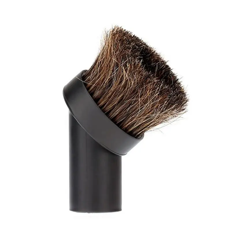 

AUGKUN 1PC 32mm Mixed Horse Hair Round Cleaning Brush Head Plastic Vacuum Cleaner Accessories Tool For Keyboard Window