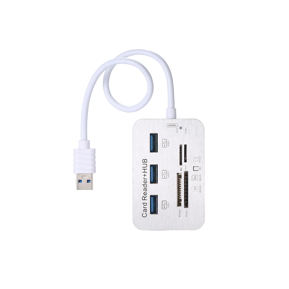 Устройство для чтения карт памяти USB 2 0 3 1 C Type Hub с MS SD M2 TF USB3.0 ноутбука настольного