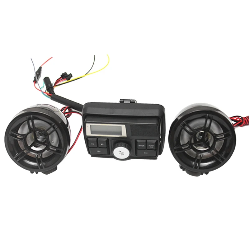 

Anti-theft Motorcycle Alarm Sound System Motor Car Audio MP3 FM Radio Stereo Speakers Music Amplifier for Theft Protection New