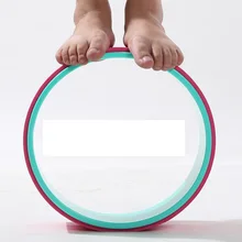 Профессиональная Йога Пилатес круги талии форма для похудения тренировка Бодибилдинг ABS тренажерный зал одежда для йоги кольцевой ролик колеса назад инструменты