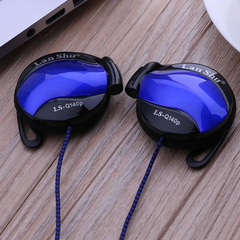 

For 3.5mm Line Control Stereo Ear Hook Earphone High Quality Sound Universal Headset Earphone For Mp4 Mp3 Mobile Phones