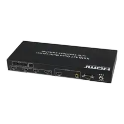 4 порт HDMI коммутатор Опора аудио конвертера к 3D ARC в 1 из HDMI Splitter Аудио экстрактор мини портативный адаптер