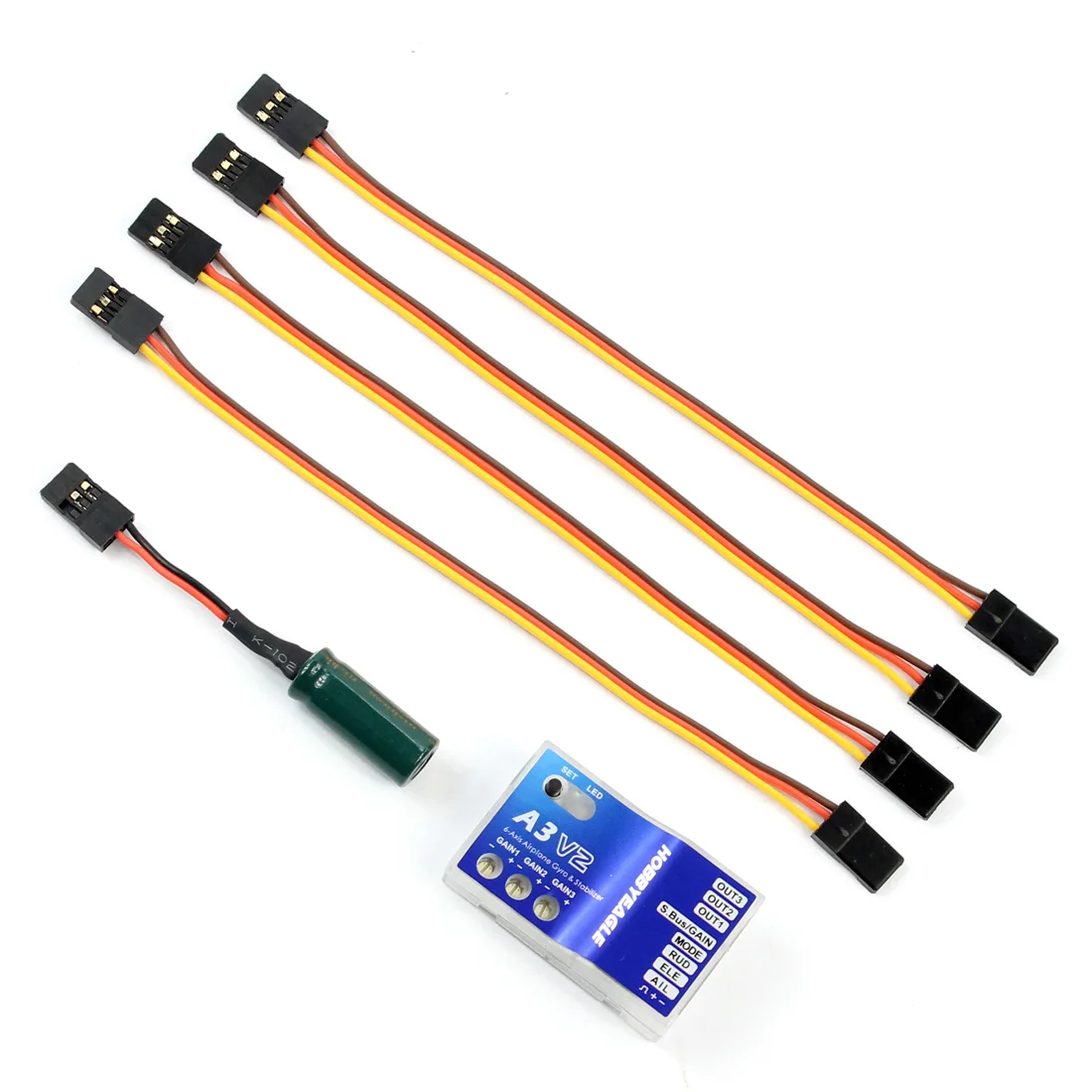 F14117 Eagle A3 V2 Aeroplane Flight Controller Stabilizer System 6 Axle