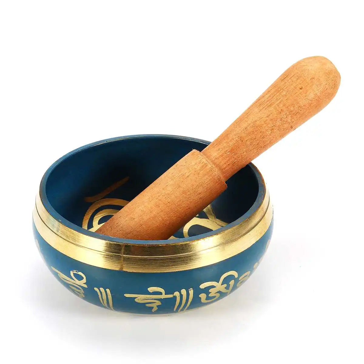  Singing Bowl Chakra Meditation 8.5cm Tibetan Buddhism Yoga Healing Relaxation Low Frequency Sound D