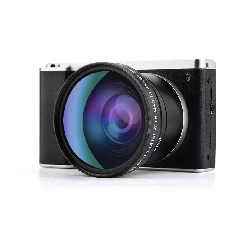 

12X Zoom Digital Camera 24 Million Pixel Wide Angle Consumer Camcorders Macro HD IPS Touch Screen CMOS SLR Cameras