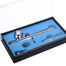 0,3 мм Двойное действие Аэрограф для дизайна ногтей тату Красота Косметика спрей машина комплект тату наборы боди-арт здоровье