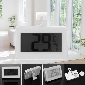 

Waterproof Large Screen Digital Refrigerator Thermometer Fridge Freezer High Precision Electronic Thermometer Frost Alarm