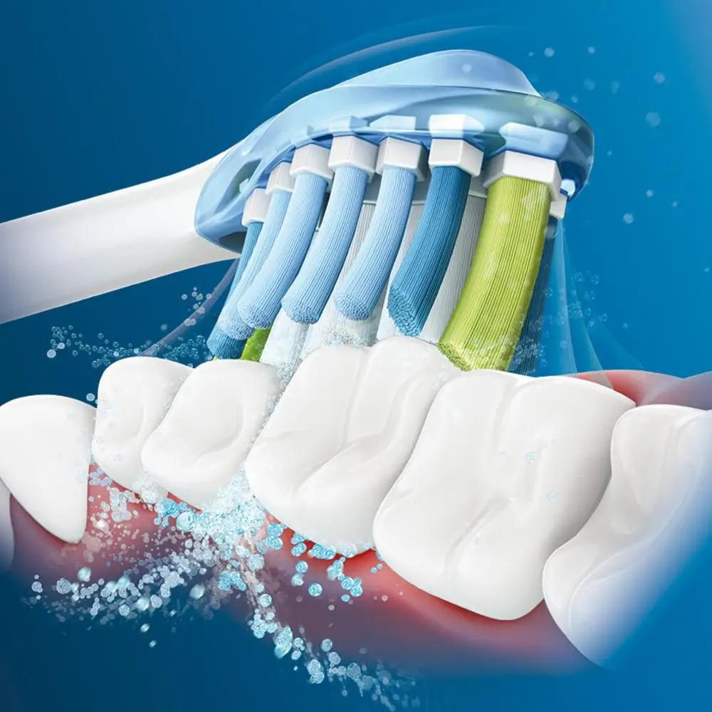 Для Philips Sonicare Premium налет Управление Съемные насадки для зубной щетки HX9044/95 HX6930 HX9340