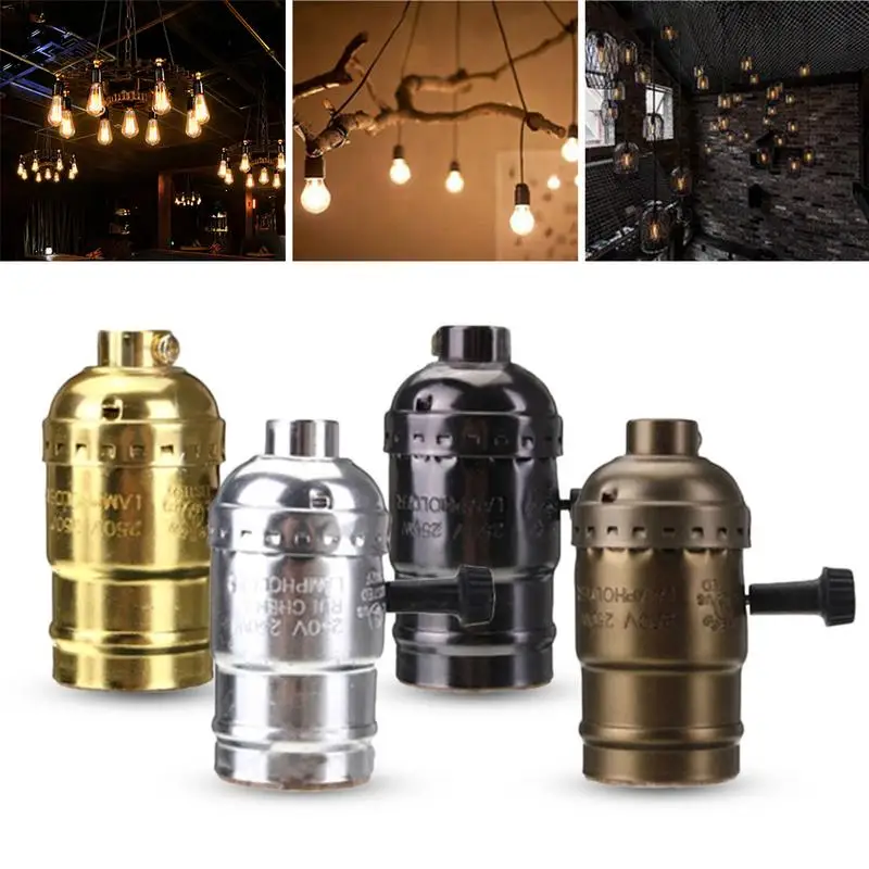 4 вида цветов Eletorot современный Алюминий подвесные светильники E27 E26 DIY искусства висит Подвесная лампа держатель Luminaria освещения