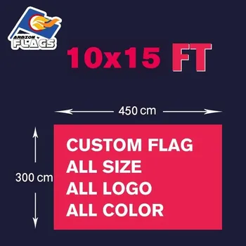 

10x15FT Custom Banners Free Design Customize LGBT Flag 100D Polyester 450x300cm All Logos and Colors and Sizes 2018 New Sale