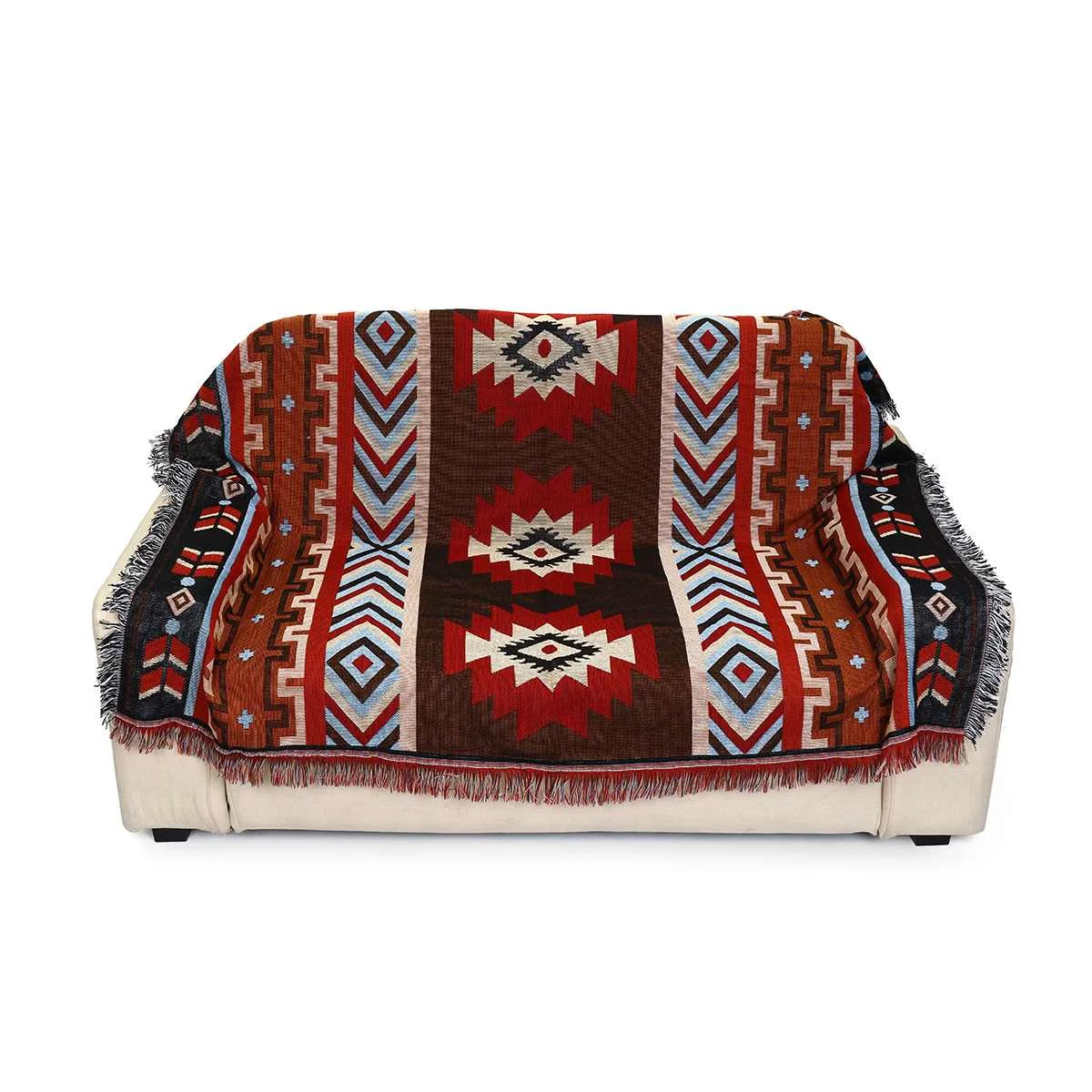 130x160 см Aztec Navajo плед коврик настенный хлопковый коврик полотенце тканый геометрический текстиль постельные принадлежности украшение для дома