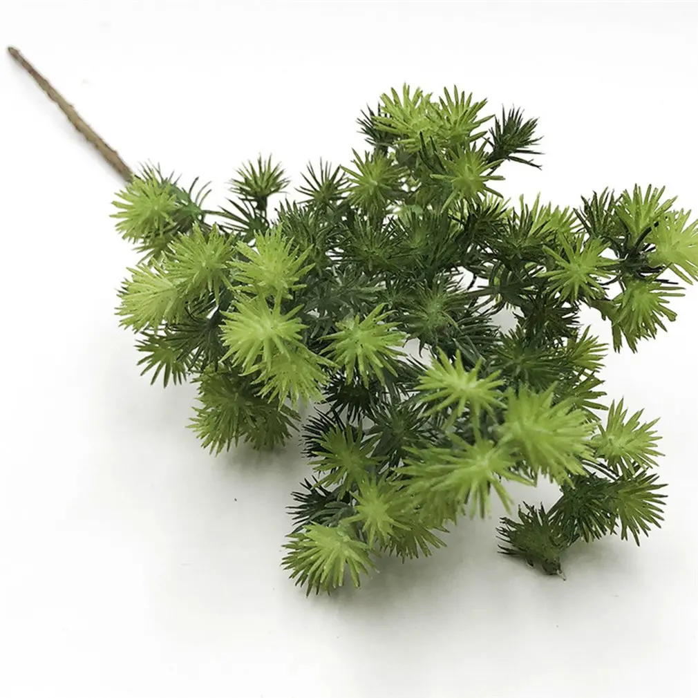 

Short Branch Pine Needle Christmas Artificial Flowers Home Wedding