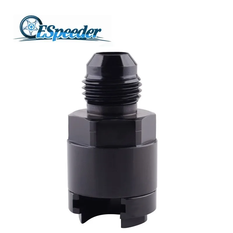 ESPEEDER Aluminum Spiral SLQCF-6-3/8 Male to 3/8" Quick Disconnect Connect Connector Fitting High Quality |