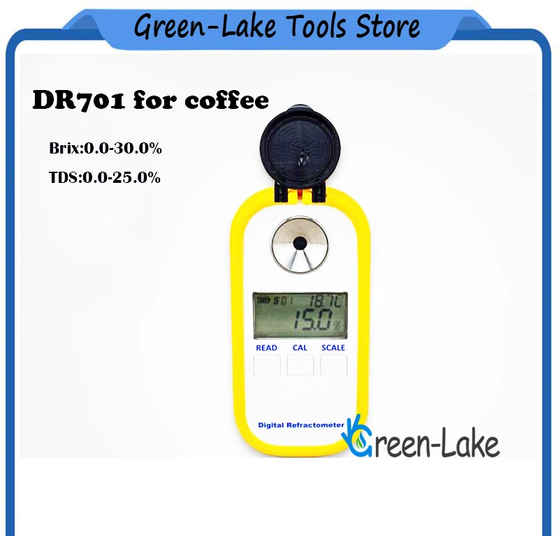 Digital Refractometer for coffee DR701in Refractometers from Tools on