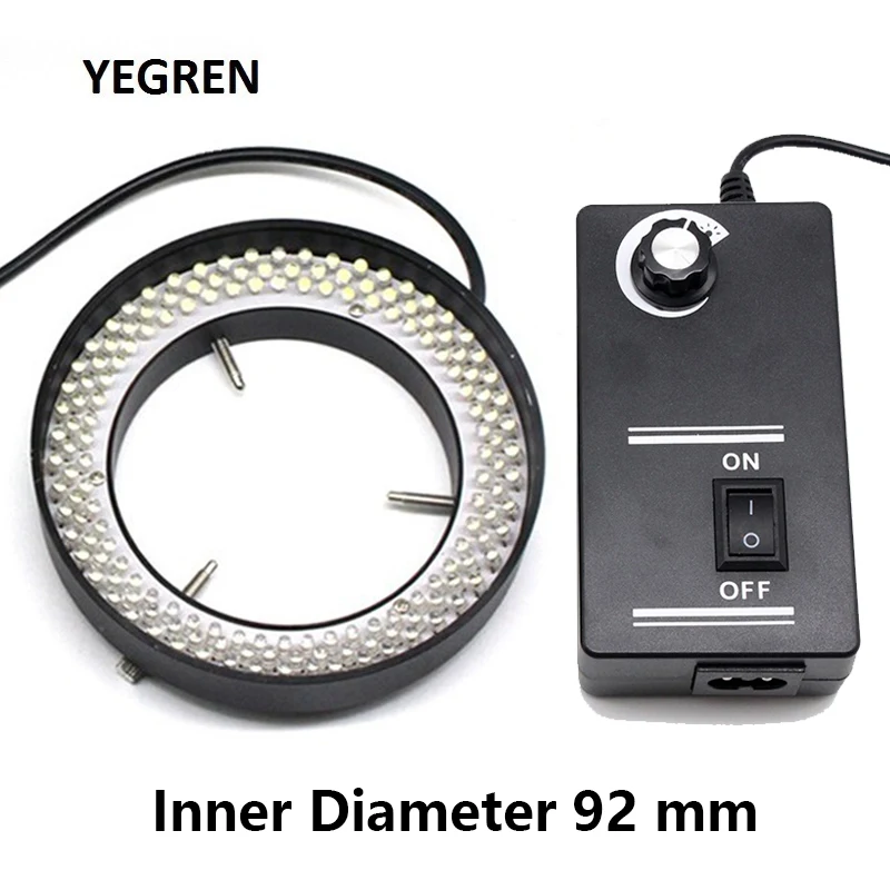 

Microscope Ring Light Source Inner Diameter 92 mm LED Lamp Wavelength 850/940 nm Vision Light Source for Industrial Inspection