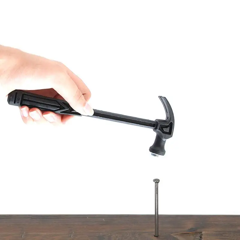 Mini Hammer Plastic Handle Claw Hammer Home Multi-function Grid Decoration Accessories