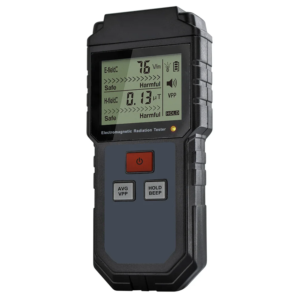 Детектор электромагнитного излучения защита поля EMF тестер цифровой батареи