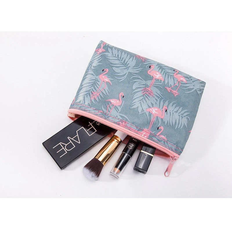 

2019 New Arrive Flamingo Cosmetic Bag Women Necessaire Make Up Bag Travel Waterproof Portable Makeup Bag Toiletry Kits