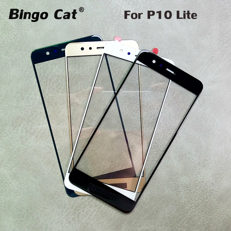 

10pc AAA+ New Replacement Touch Panel Front Outer Glass Lens for Huawei P10 Lite Nova Youth Touch Screen External Cracked Glass