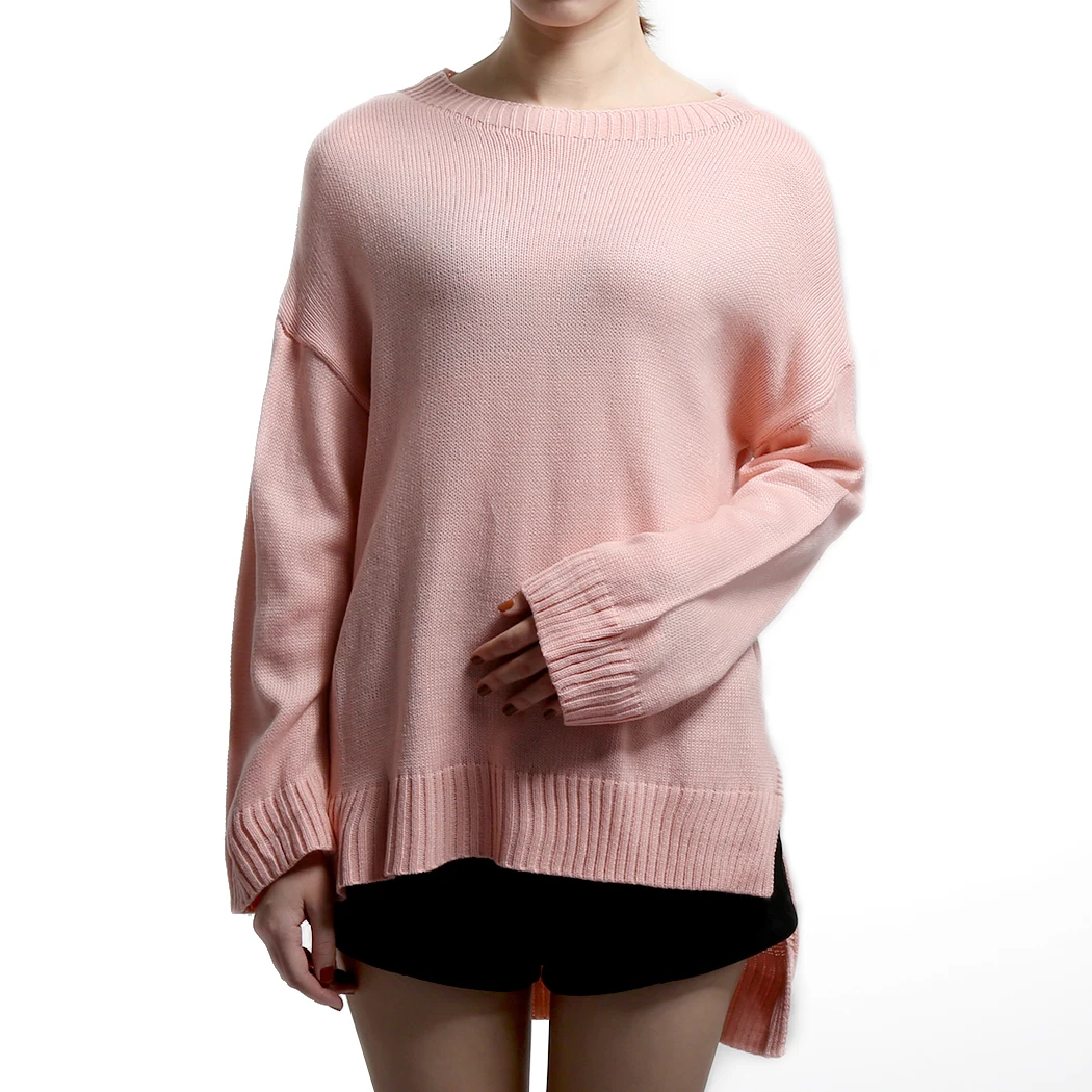 thin knitted jumper