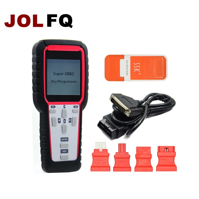 

DHL Free shipping Best Super SBB2 Key Programmer Oil Service Reset TPMS EPS BMS Handheld Auto Scanner SBB 2 function as CK100