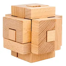 RCtown Творческий деревянные головоломки строительные Конструкторы Малыш взрослых интеллектуальная развивающая игрушка для детей подарок украшения