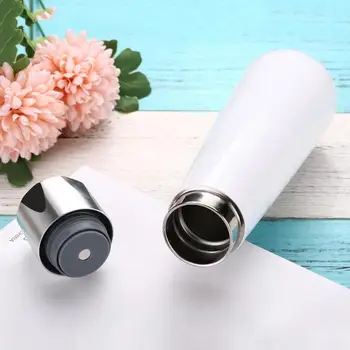 

400ML Stainless Steel Bottle Digital LED Display Waterproof Stainless Steel Thermal Cup Mug Water Bottle With Timing Reminder